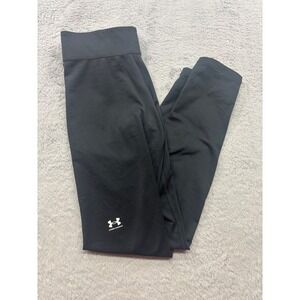 Under Armour Womens M Black UA CG Authentics Compression Leggings Yoga Workout